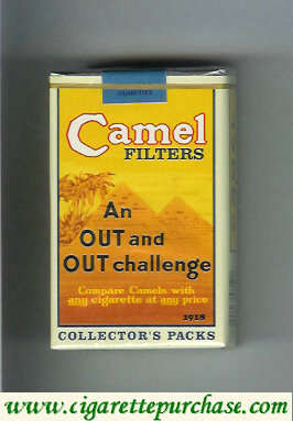Camel Collectors Packs 1918 Filters cigarettes soft box